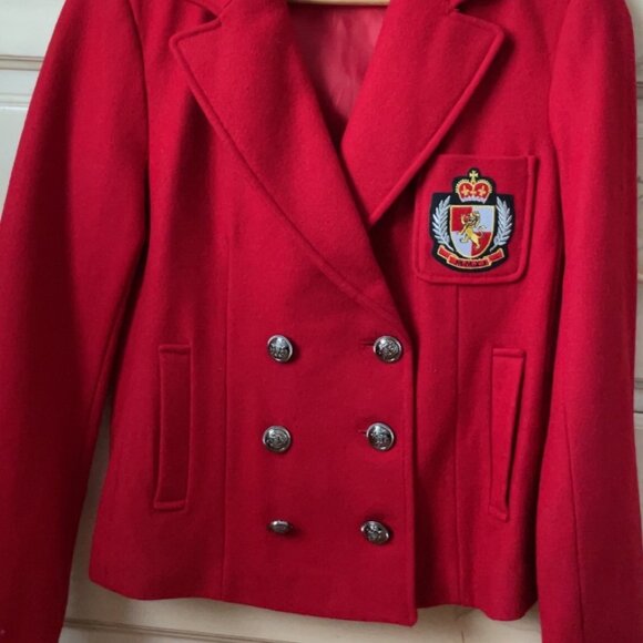 XXI Jackets & Blazers - XXI Red Crest Classic Blazer